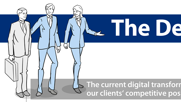 Thumbnail vom Schaubild: Digitale Tranformation auf Englisch (The Detecon Story )