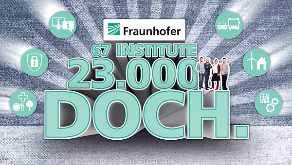 Thumbnail für Collagen Art Beispiel von What's the Story für Ausbildungsfilm für das Fraunhofer Institut